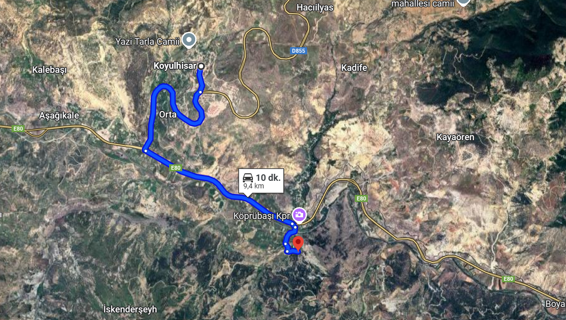 SİVAS KOYULHİSAR YUKARIKALE KÖYÜ 1.101 M² TARLA SATILIKTIR - SİVAS KOYULHİSAR fotoğraf 4